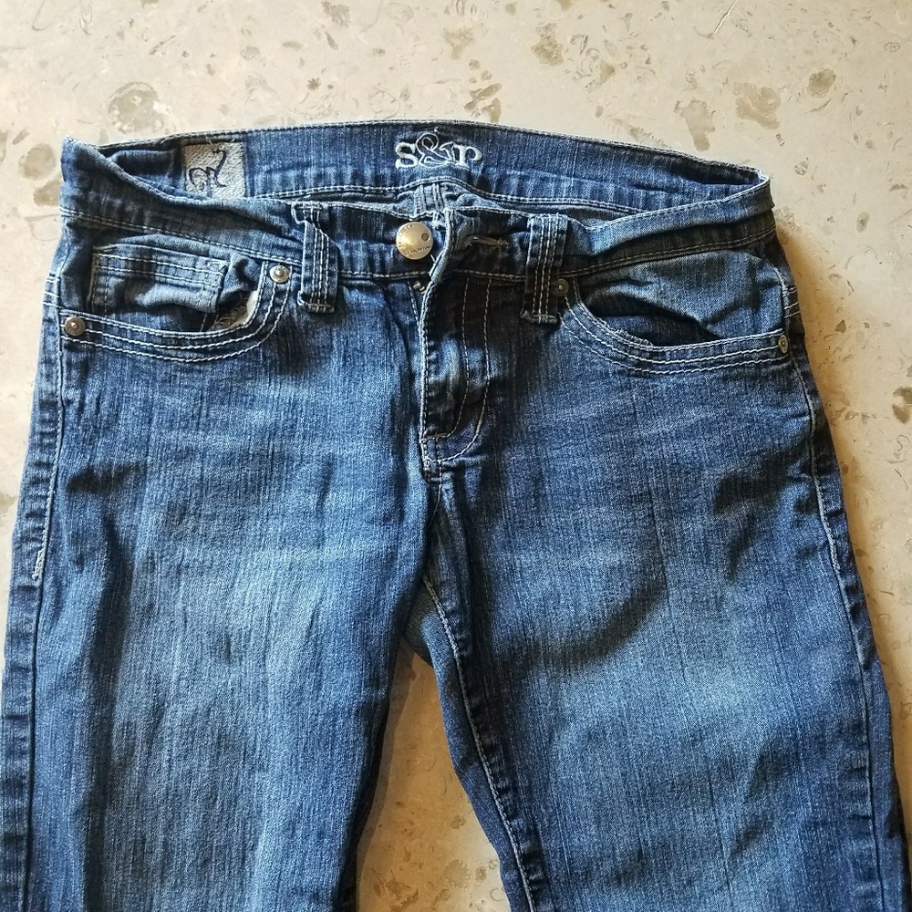 S&P straight leg jeans